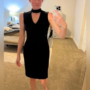 Sz 4 Calvin Klein black dress